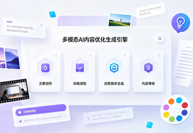 龙湖区AI智能内容优化创新 多模态生成技术丰富数字内容创作生态