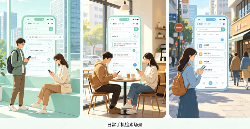 龙湖区普通人日常手机使用场景拆解：GEO 与 AI 优化如何改变信息检索体验